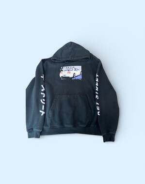 Key Street Karuma Nissan Skyline R34 Black Hoodie
